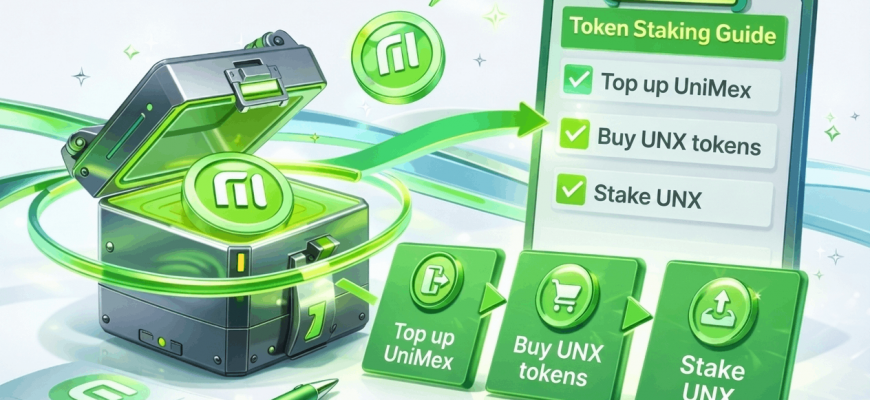 UNX staking exchange UniMex